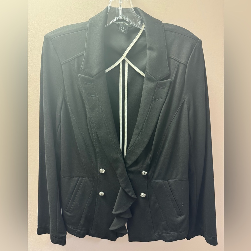 Knit blazer size 14
